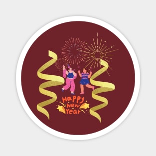 happy new year Magnet